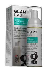 غسول الوجه الرغوي Glamy Lab Purifying Foam Cleanser بخلاصة شجرة الشاي
